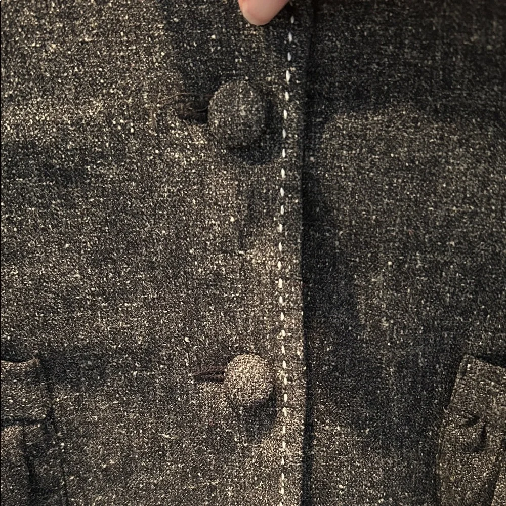 White House Black Market Dark Grey Blazer - Picture 5 of 10